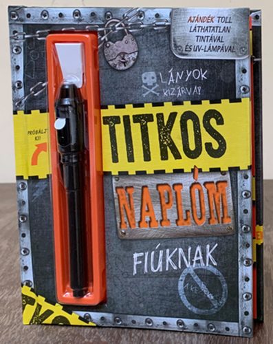 Titkos naplóm – Fiúknak